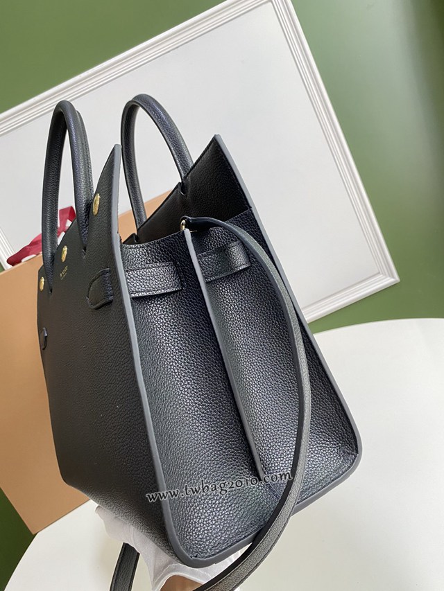 Burberry專門店新款大號Title泰爾勒手袋 巴寶莉Vintage復古格紋手提肩背女包 yxb1157